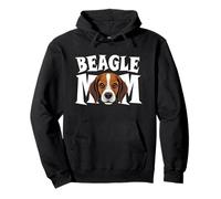 Beagle Mom Cute Beagle Momma Puppy Dog Women's Pullover Hoodie