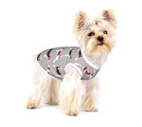Beagle Patterns Print Adorable Cotton Small Dog Clothes Pet Shirt, Soft Breathable Sleeveless Tank Top For Puppy, Cats And Chihuahua
