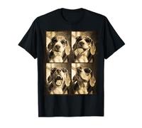 Beagle Photo Booth Canine Moments Cool Animals T-Shirt