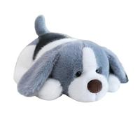 Beagle Plush Toy, Realistic Beagle Stuffed Animals, Plush Dalmatian Dog Toy, Realistic Hound Dog Teddy Stuffed Animal, Puppy Pillow Plushie Toy for Kids Adults Christmas Birthday Gift (Gray,25cm)