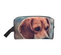 Beagle Puppy Dogs Pets BeagleMakeup Trave Bag for Women,Cosmetic Large Capacity Organizer