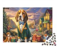Beagle Puzzle Beagle by Vivid Building Jigsaw Puzzles Fun Present & Activity for Home for The Whole 38x26cm/1000pcs
