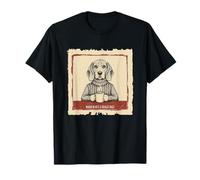 Beagle Sweater Coffee Vintage Weird Dog T-Shirt
