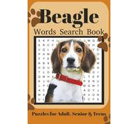 Beagle Word Search Book: Fun Word Search Puzzles for Beagle Lovers | Relaxing Brain Games for Adults & Seniors | 6x9 Inches | 110 Pages | 50+ Puzzles | Solutions Included