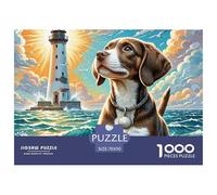 Beagle1000 Piece Puzzle Puzzle Games Animals A Challenging Puzzle for Adult 70x50cm/1000pcs