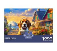 BeagleDynamic 1000-Piece Jigsaw Puzzles for Adults A Treasury of Challenging Puzzle Games for Women And Men - An Excellent Shared Hobby for Adults And Kids Age 12 Years And Up 38x26cm/1000pcs