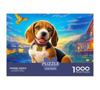 BeagleEngaging Jigsaw Puzzles for Adults A 1000-Piece (Advanced) Collection of Challenging Puzzle Games for Women And Men - An Ideal Activity for Adults And Young Adults Age 12 Years And Up to Sharpe
