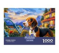 BeagleExquisite 1000-Piece Jigsaw Puzzles for Adults Containing A Wealth of Challenging Educational Puzzle Game Pieces - Designed to Be A Cherished Gift Jigsaw Puzzles for Adults And Kids 12 Years Up