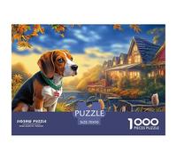 BeagleExquisite 1000-Piece Jigsaw Puzzles for Adults Containing A Wealth of Challenging Educational Puzzle Game Pieces - Designed to Be A Cherished Gift Jigsaw Puzzles for Adults And Kids 12 Years Up