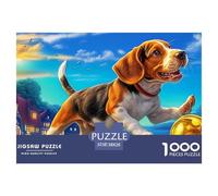 BeagleHerculean Jigsaw Puzzles for Adults A 1000-Piece (Advanced) Epic of Impossible, Hard, And Difficult Challenging Puzzle Games - The Supreme Gift for Puzzle-Loving Adults And Kids Age 12 Years An