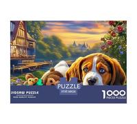 BeagleHerculean Jigsaw Puzzles for Adults A 1000-Piece (Advanced) Epic of Impossible, Hard, And Difficult Challenging Puzzle Games - The Supreme Gift for Puzzle-Loving Adults And Kids Age 12 Years An