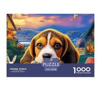 BeagleIntricate 1000-Piece Jigsaw Puzzles for Adults Presenting A World of Challenging Puzzle Games - These Stand As The Premier Gift Jigsaw Puzzles for Adults And Kids Age 12 Years Up 52x38cm/1000pc