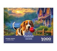BeaglePremium 1000-Piece Jigsaw Puzzles for Adults Offering A Challenging Educational Games Experience - A Perfectly Suited Gift for Adults And Kids Age 12 Years And Up to Explore Together 52x38cm/10