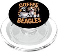 Beagles And Coffee Lovers Pet Parent Dog Animal PopSockets PopGrip for MagSafe