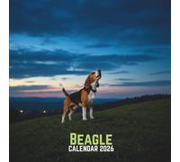 Beagles Calendar 2026: Playful Hound Moments • U.S. Dates Marked • Month-by-Month Grid Layout • Glossy Softcover | 8.5 × 8.5 in