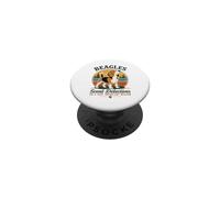 Beagles Scent Detectives On A Very Important Mission Design PopSockets Adhesive PopGrip