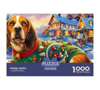 BeagleSophisticated Jigsaw Puzzles for Adults A 1000-Piece Advanced-Level Collection of Challenging Educational Games for Both Women And Men - A Perfect Shared Activity for Adults And Kids 12 Years U