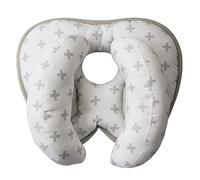 BEAHING 2 in 1 Baby Travel Pillow, Baby Pillow for Head Infant Head Support Baby Travel Pillow for Head and Neck Baby Support Pillow for Pushchair, Car Seat, White
