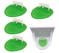 BEAHING 4Pcs Urinal Screens Deodorizer Football Goal Urinal Strainers Urinalsieb Splash Guard for Bathroom Office Hotels Schools, urinal deodorizer