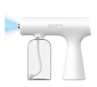 BEAHING Atomizer Sprayer with Blue Light, Handheld 350ml Disinfecting Fogger, 2 Modes Adjustable Fogger Machine, Rechargeable Electrostatic Sprayer for Kitchen, Bathroom Disinfectant Fogger