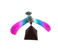 BEAHING Balancing Bird Toy, Plastic Balance Bird with Pyramid Stand for Office Desk Decor