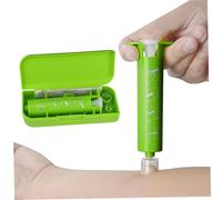 BEAHING Bug Bite Suction Tool with Suction Cup Tool Poison Remover Bite Extractor Tool with Storage Box for Hiking Camping Supplies and Essentials Bug Bite Suction Tool