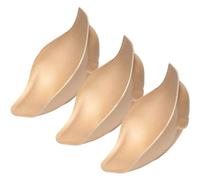 BEAHING Bulge Enhancer Men, 3Pcs Sponge Bulge Enhancing Underwear, Perfect for Swimwear, Boxers, Briefs, Packer for Trans Man Beige