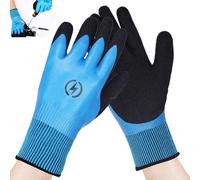 BEAHING Electrician Gloves 1 Pair Professional 1000V Insulated Rubber Electrical Gloves Replacement for Electric Power Work, Electrical Insulated