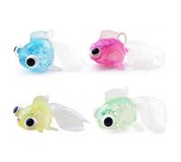 BEAHING Fish Squish Toys 4 Pcs Slow-Rising Sensory Stress Relief Toys Soft Memory Foam for Desk Decor