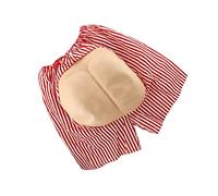 BEAHING Funny Red Fake Ass Butt Exposed Shorts Spoof Masquerade Party Costume Open Ass Trousers Beach Shorts Bachelor Party Halloween Party Tricky Toys, Funny Red Fake Ass