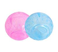 BEAHING Hamster Ball Transparent Dwarf hamster Exercise Balls Running Wheel Gerbil Toys 2PCS, gerbil toys