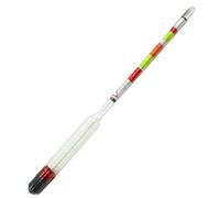 BEAHING Home Hydrometer, Triple Scale Hydrometer Home Brew Equipment for Wine and Beer Making and Testing