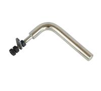 BEAHING L-Shaped Smooth Sturdy Fireplace Door Handles, Replacement Handle for Household, Hotel, Metal, Wood Stove Doors