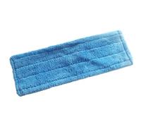 BEAHING Mop Pad, Mop Head, Mop Pad 16x5in Flat Mop Head Replacement Coral Velvet High Absorbent Mop Refill Rectangular Blue Reusable Mop Replacement Heads
