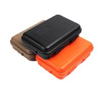 BEAHING Outdoor Plastic Waterproof Shockproof Box Airtight Survival Case Container Storage Carry Box Outdoor Survival Set Box 3pcs, Storage Carry Box