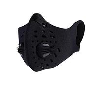 BEAHING Respirator Mask, Activated Carbon Dust Mask Pollution Anti Pollen Allergens Face Exhaust Gas Filtrate Pm2.5 For Running Cycling Keep Warm, Black, Breathing