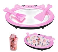 BEAHING Rolled Ice Cream Maker DIY Homemade Ice Cream Roll Machine Frozen Yogurt Maker Instant Cold Plate 150ml