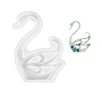 BEAHING Swan Silicone Moulds Creative Animal Silicone Mould Elegant Swan Sculpture Home Ornament Molds for DIY Decor Swan Statues Crafts Gift Style 1