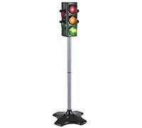BEAHING Traffic Light Toy: 28'' with Sound & Light Manual/Auto Modes Realistic Battery Powered Safety Educational for Children