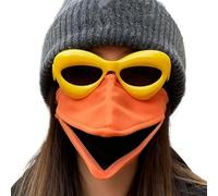 Beak Face Cover,Handmade Headgear with Sunglasses | Dress-up Face Cover Party Decorations,for Festival Carnival Masquerade Events Holiday Photoshoots Theater Stage Men Women