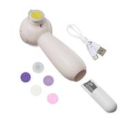 Beak Grinder for Birds, Parrot Beak Trimmer, Rechargeable Silent Beak Grinder, Anti-Splash Nail Polishing Machine, Gentle Care Tool with Light for NYASA Lovebird