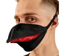 Beak Headwear - Masquerade Outfit for Events | PVC Structure with Breathable Interior, Adjustable Strap, Comfortable Fit for Theater Stage Role Play Gathering Photography Wear