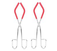 Beaker Tongs, 9.8in Flask Beaker Clip Chemistry Clamp Accessory Stainless Steel Clip Tool for Science Experiments Laboratory Research Laboratory Research