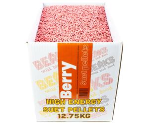 Beaks Wild Bird Food Berry Suet Pellets - 12.75kg