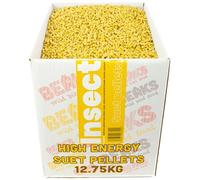 BEAKS wild bird food INSECT high energy suet feed pellets 12.75kg free P&P