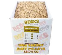 BEAKS wild bird food MEALWORM high energy suet pellets 12.75kg Box free p&p