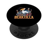 Beakzilla Graphic Giant Pelican PopSockets Adhesive PopGrip