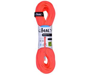 Beal - Mountaineering rope - Gully 7.3mm Golden Dry Orange - Size 40 m Orange 40 m