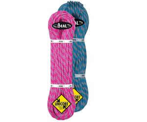 Beal - Pack of 2 Double ropes - Cobra II 8.6 mm Golden Dry Pack Blue Fushia - Size 2 x 60m Blue 2 x 60m