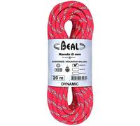 BEAL Rando 8mm Gd X 20m - Mixte - Red - size only size- model 2026 only size
